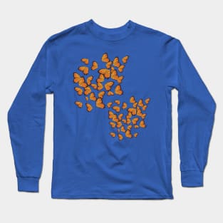 Orange butterflies Long Sleeve T-Shirt